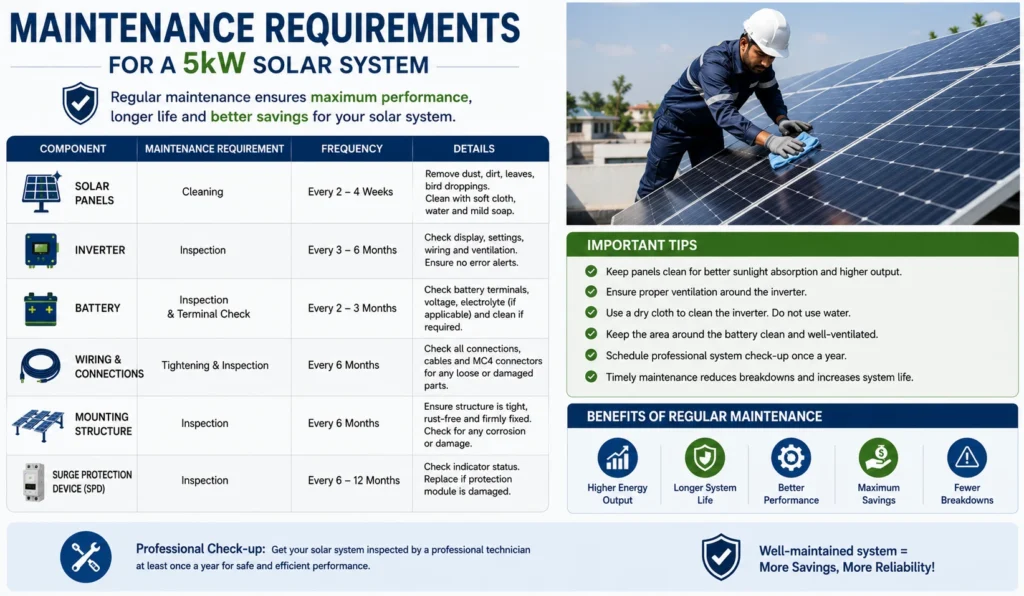 Maintenance Requirements