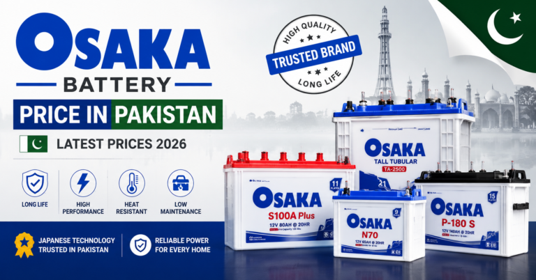OSAKA Battery Price in Pakistan