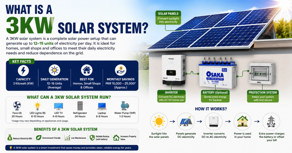 What Is a 3KW Solar System