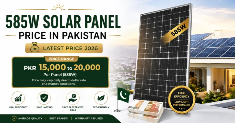 585W Solar Panel