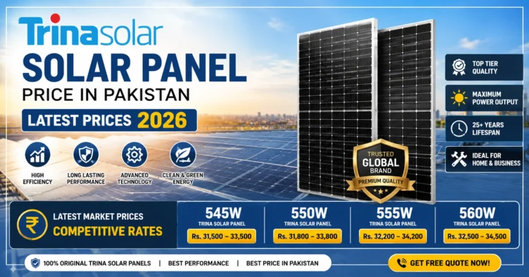 Trina Solar Panel Price in Pakistan