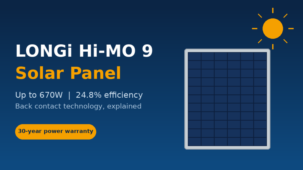 longi hi mo 9 solar panel