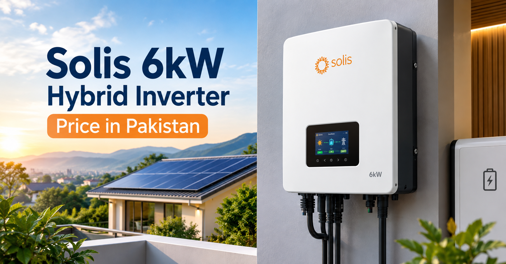 Solis 6kW hybrid inverter price in Pakistan