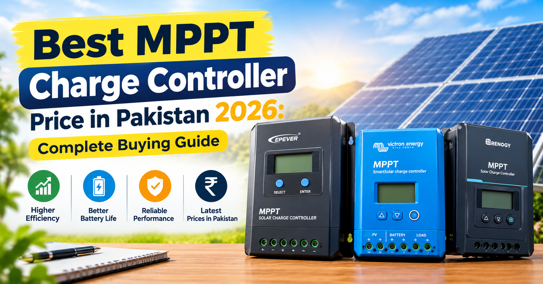 best mppt charge controller price in pakistan