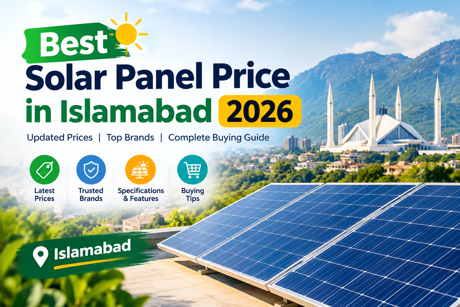 best solar panel price in Islamabad