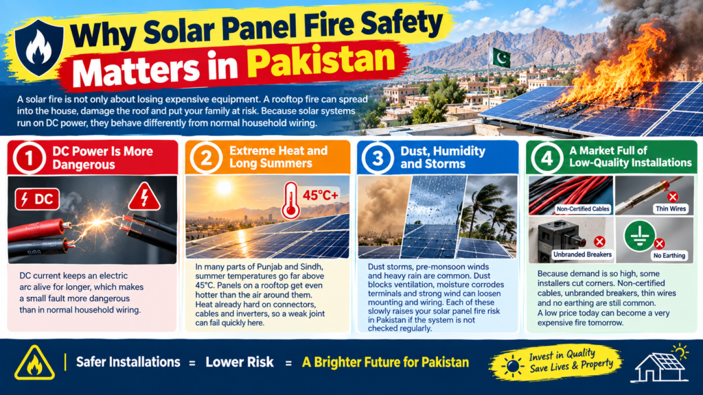 why solar panel fire safety matters in pkistan
