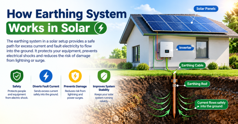 How Does an Earthing System Work in Solar