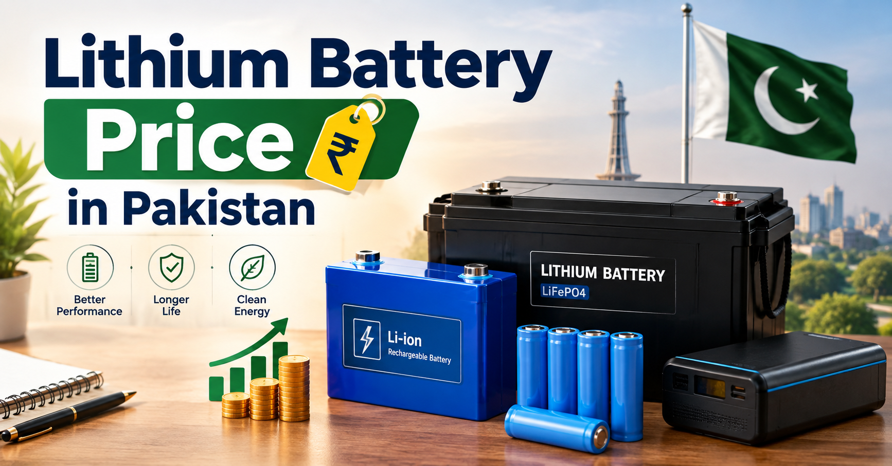 Lithium Battery Price in Pakistan