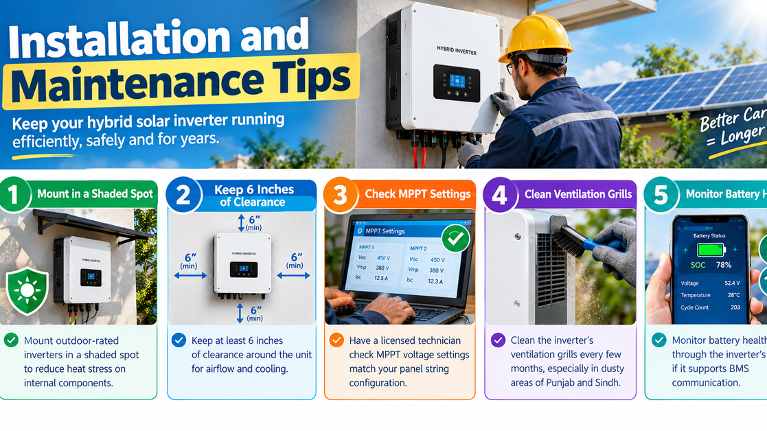 installation and maintenance tips