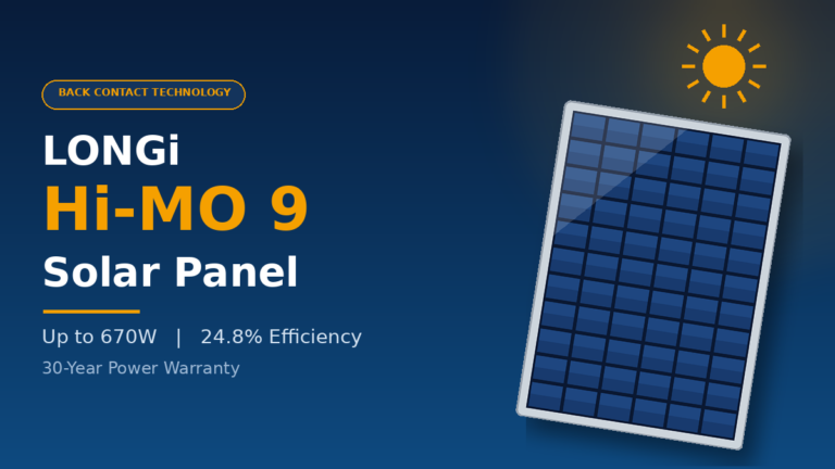 LONGI HI-Mo 9 Solar Panel