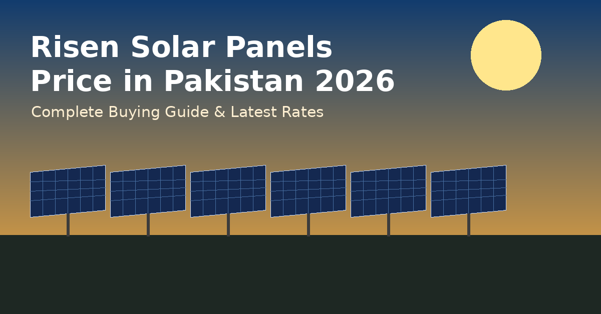 Risen solar panel price in Pakistan