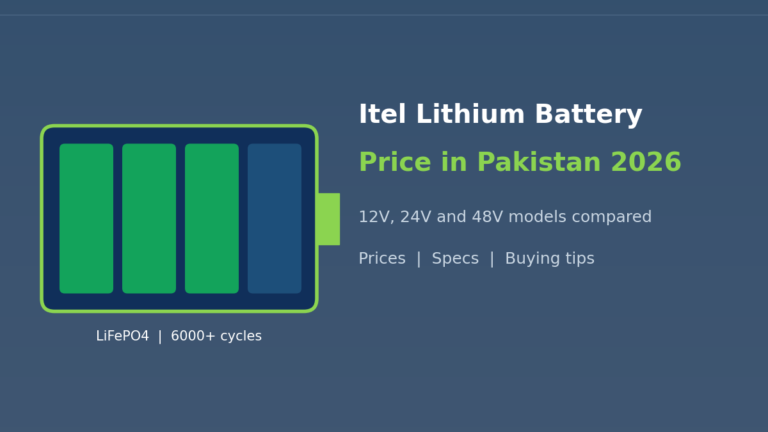 Itel lithium battery price in Pakistan