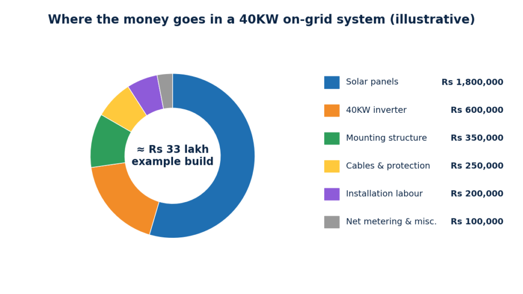 money breakdown of a 40kw system