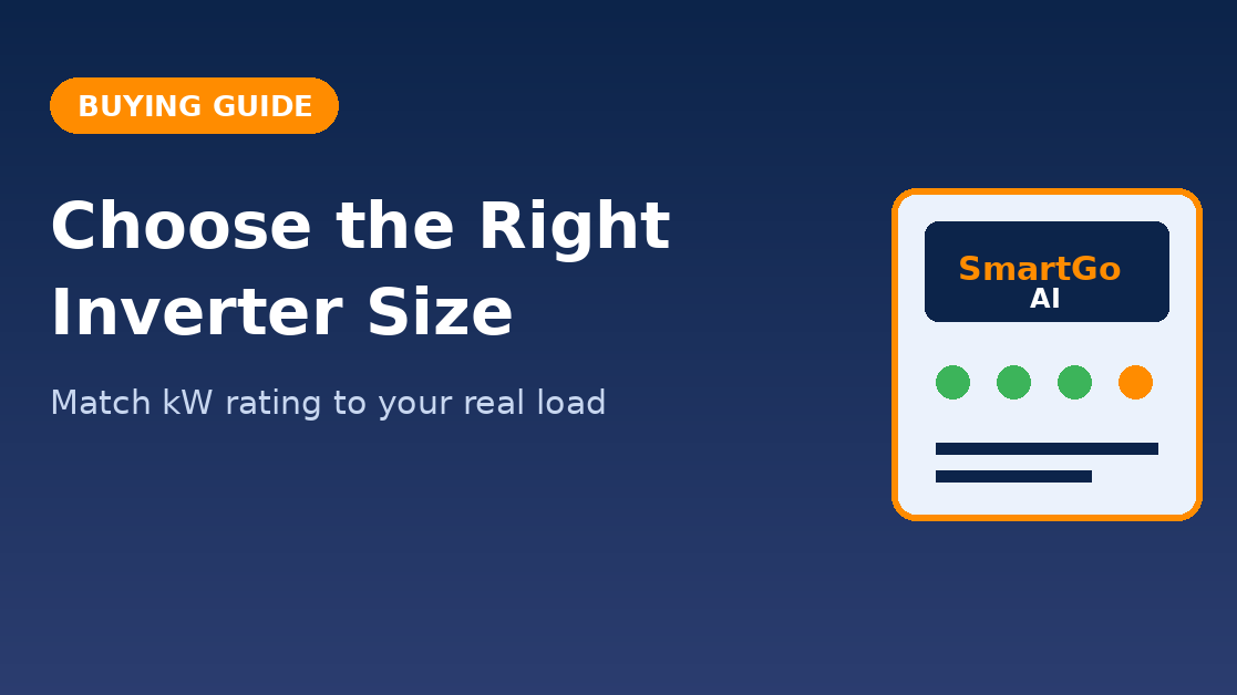 how to choose the right itel inverter size