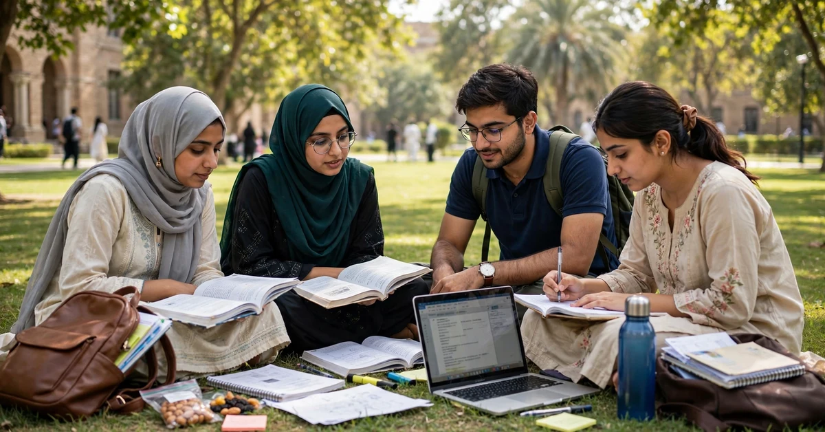 University students in Pakistan — Honhar Scholarship