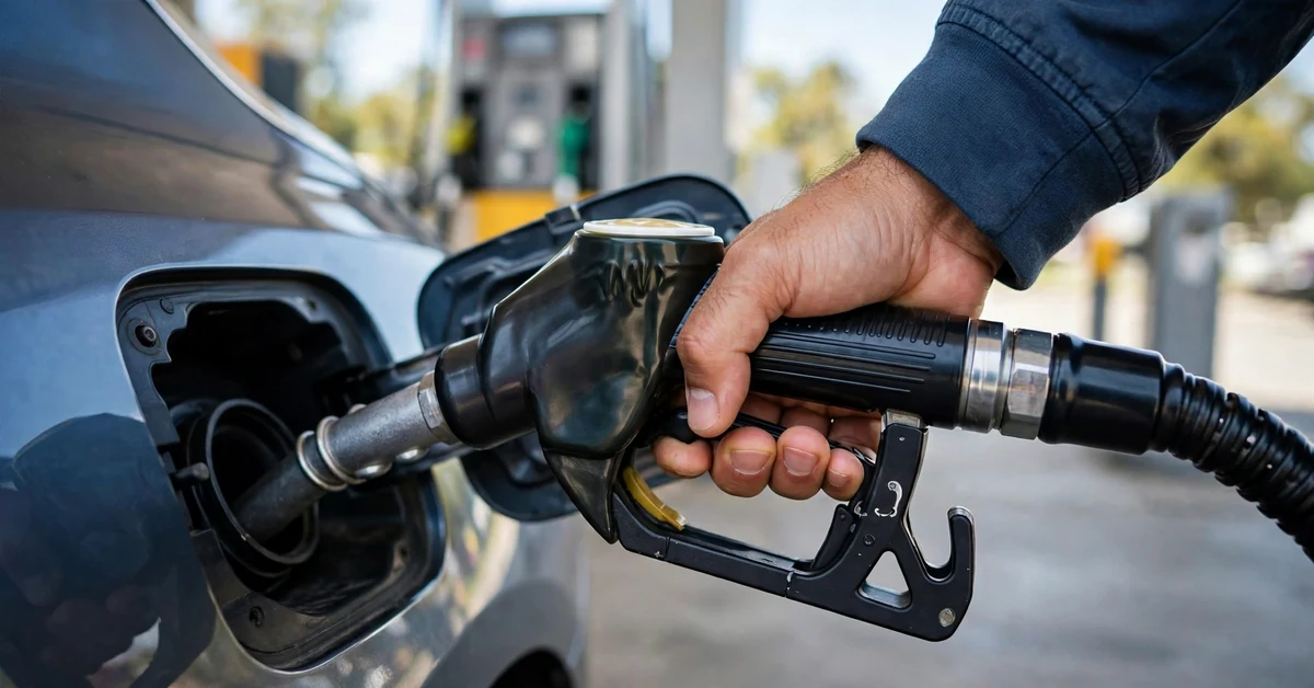 Petrol station in Pakistan