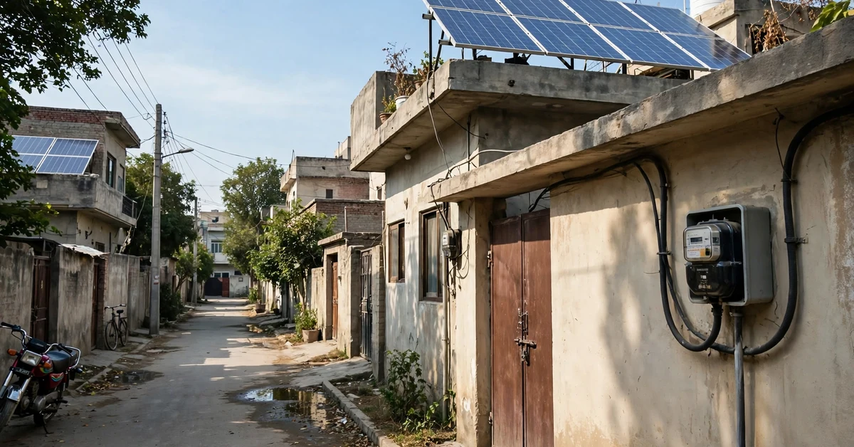 Electricity distribution network in Pakistan